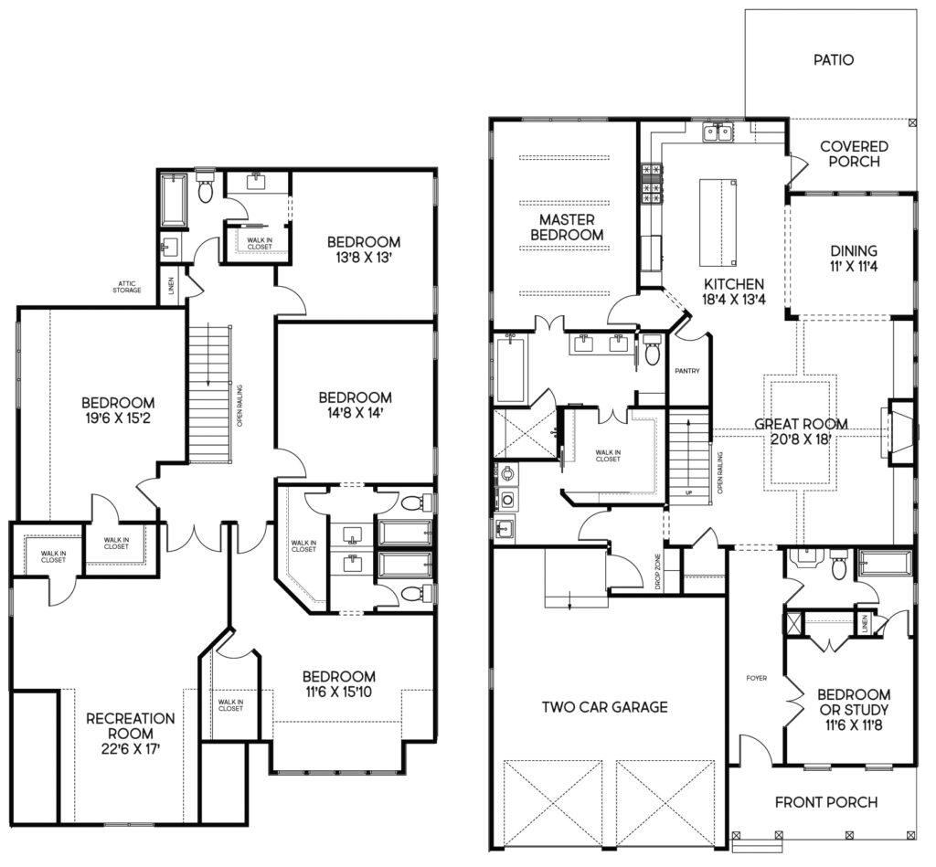 home plan floor plan