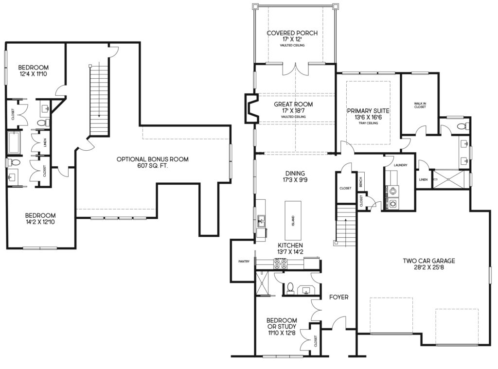 home plan floor plan