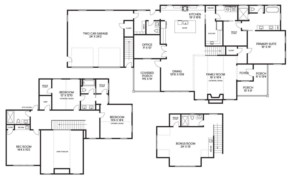 home plan floor plan